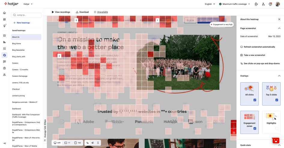 #Visualisiere Daten durch Klicken, Verschieben und Scrollen in einer einzigen Gitteransicht