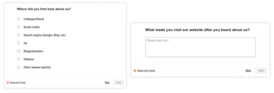 #A traffic attribution survey can tell you how people discovered your business offline